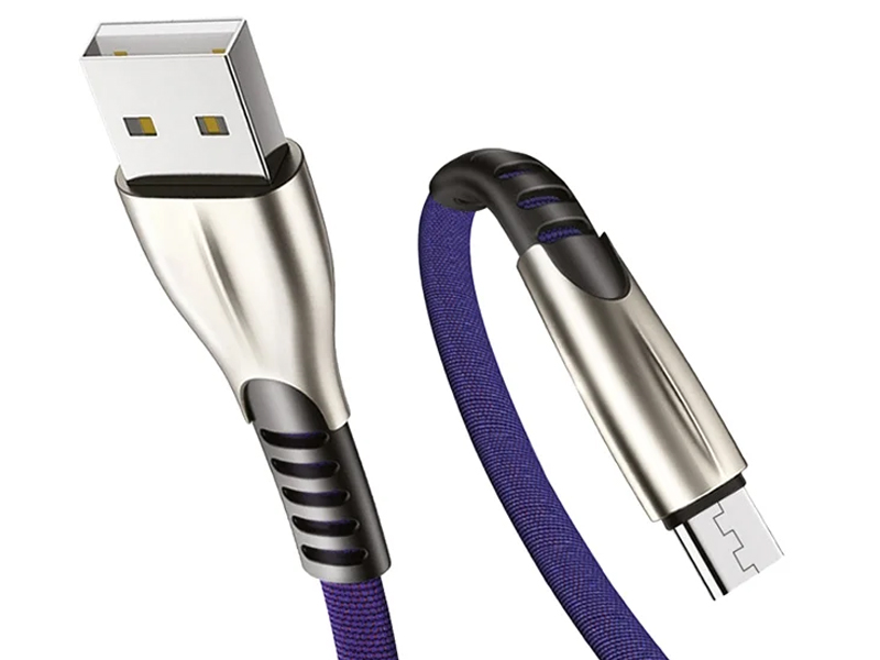 фото Аксессуар exployd sonder usb - microusb 1m blue ex-k-831