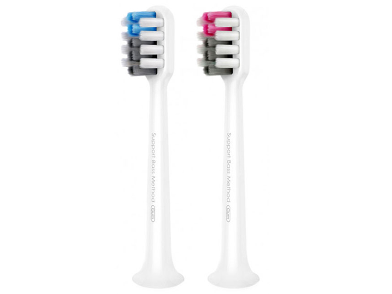фото Комплект насадок xiaomi dr.bei sonic electric toothbrush eb-p0202 (2шт для чувствительных десен)