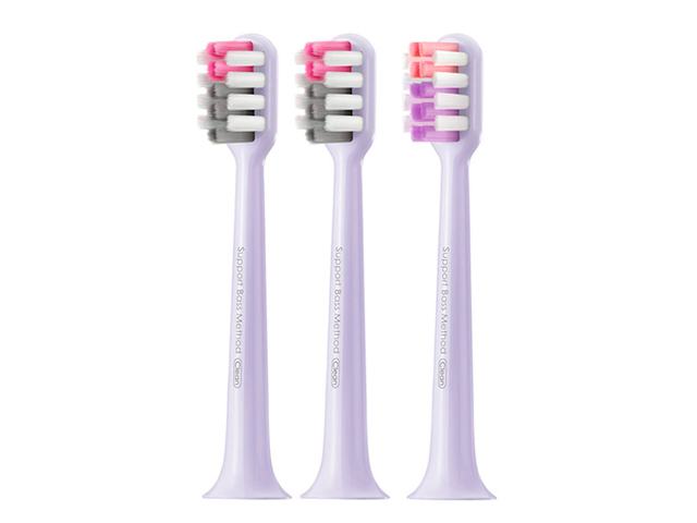 Zakazat.ru: Насадка для зубной щетки Xiaomi Dr.Bei Sonic Electric Toothbrush BY-V12 3шт Purple-Gold EB02PL060300