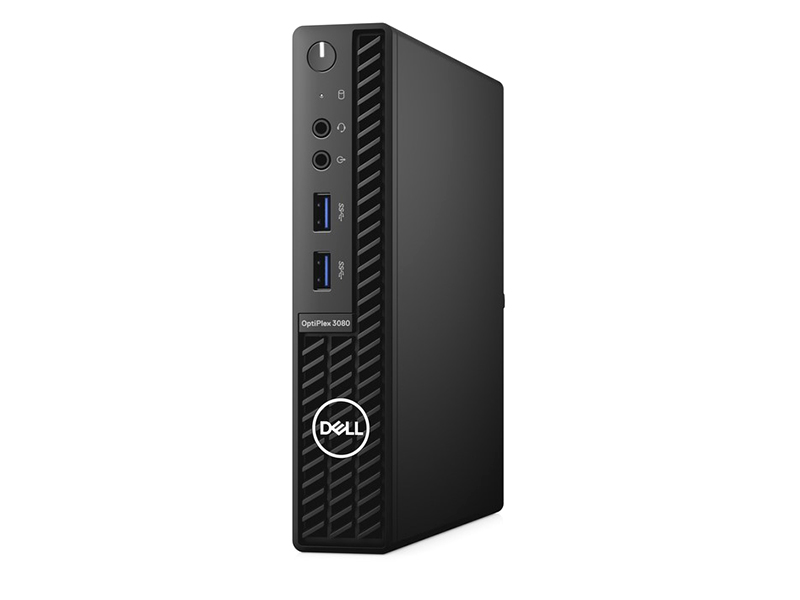 фото Настольный компьютер dell optiplex 3080 micro 3080-6773 (intel core i3-10100t 3.0ghz/16384mb/256gb ssd/intel uhd graphics/linux)