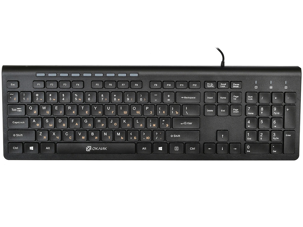 

Клавиатура Oklick 480M Black, 480M