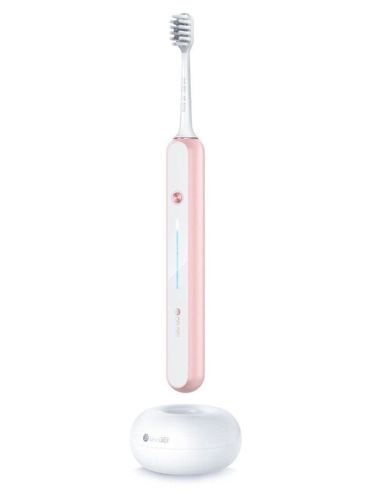 фото Зубная электрощетка xiaomi dr.bei sonic electric toothbrush s7 pink