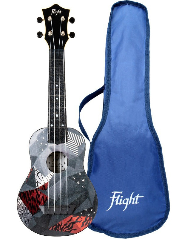 

Укулеле Flight TUS 21P Black DNT-57930, TUS 21P DNT-57930