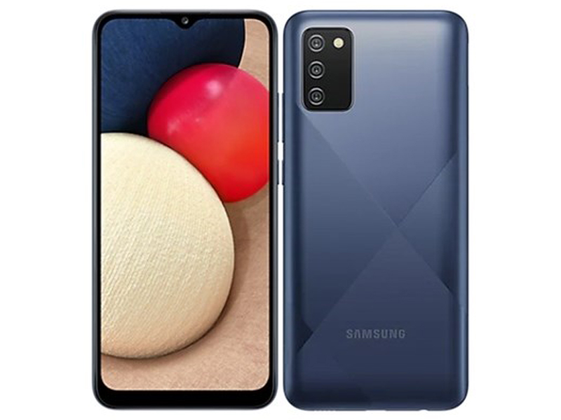 Сотовый телефон Samsung SM-A025F Galaxy A02S 3/32Gb Blue & Wireless Headphones Выгодный набор + серт. 200Р!!!