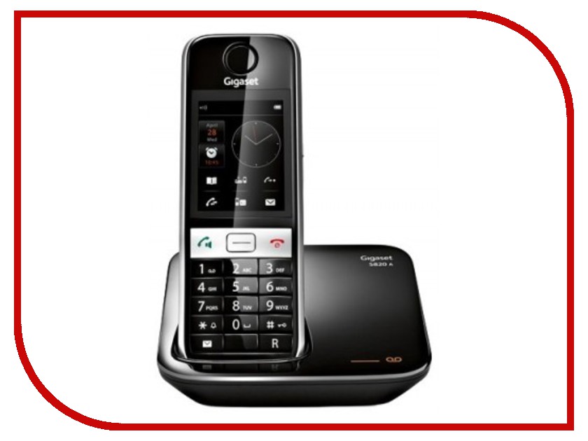 

Радиотелефон Gigaset S820A Black