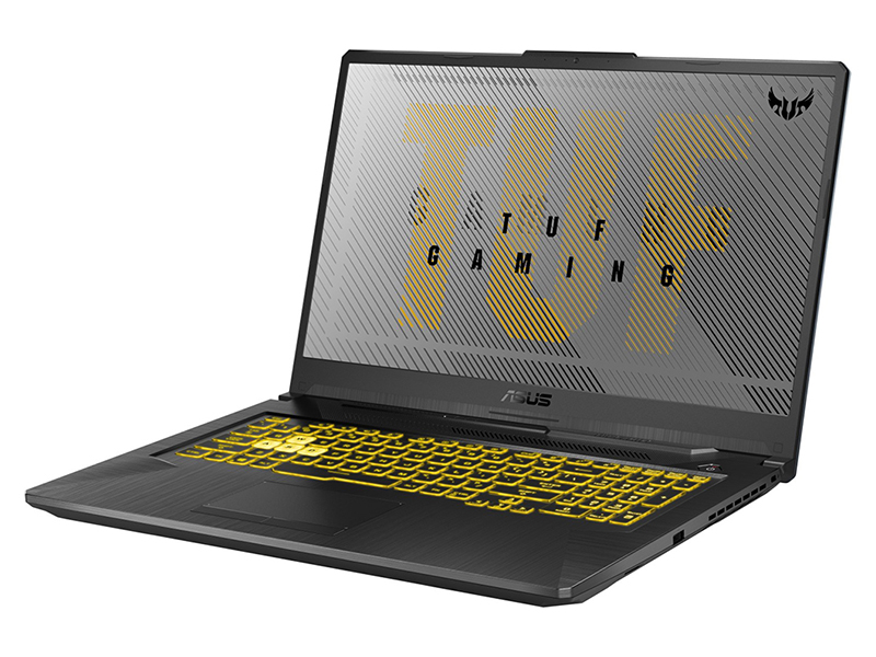 фото Ноутбук asus tuf gaming f17 fx706li-h7041 q1 90nr03s1-m02530 (intel core i5-10300h 2.5 ghz/8192mb/1000gb + 256gb ssd/nvidia geforce gtx 1650ti 4096mb/wi-fi/bluetooth/cam/17.3/1920x1080/dos)