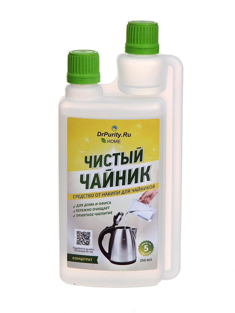 фото Средство для очистки от накипи чайников dr.purity 250ml dliqhh250v20