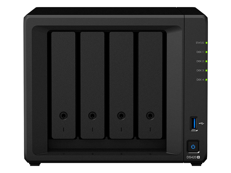 фото Сетевое хранилище synology ds420+