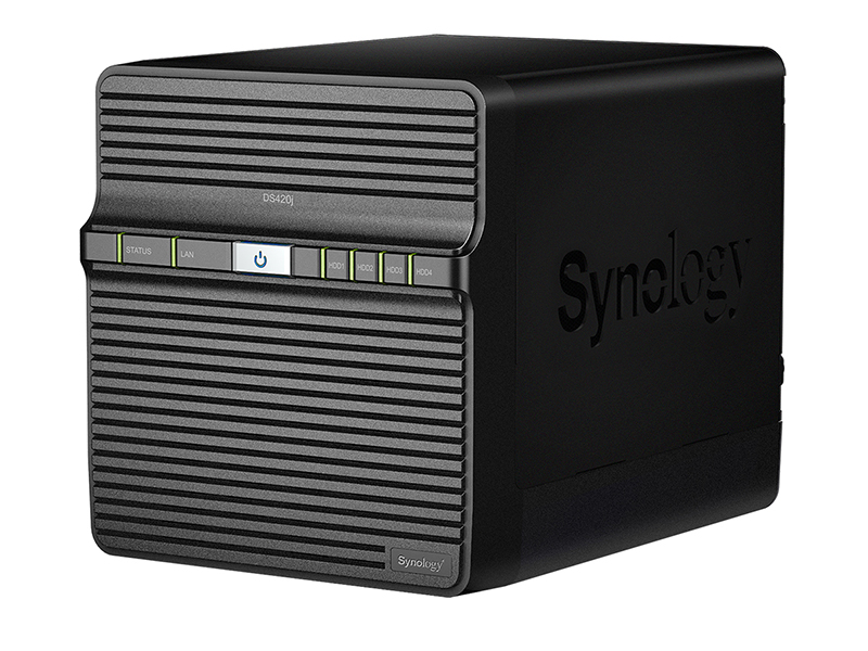 фото Сетевое хранилище synology 4bay no hdd usb3 ds420j