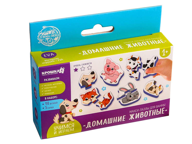 

Игрушка Крошка Я Макси - пазлы Домашние животные 5302617, Домашние животные