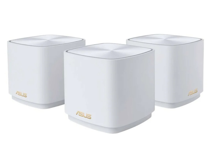 

Wi-Fi роутер ASUS ZenWiFi AX Mini XD4 3-pack 90IG05N0-MO3R20, ZenWiFi AX Mini XD4