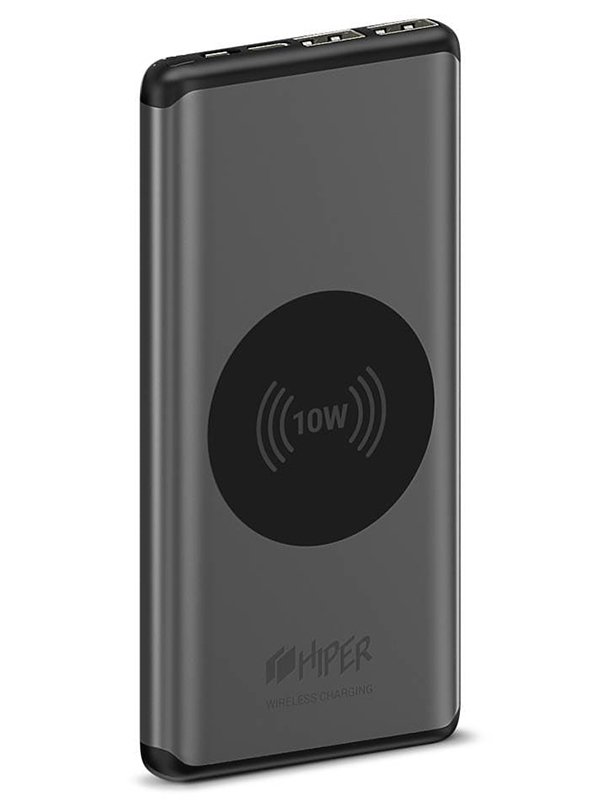 фото Внешний аккумулятор hiper nano x 10000mah gray