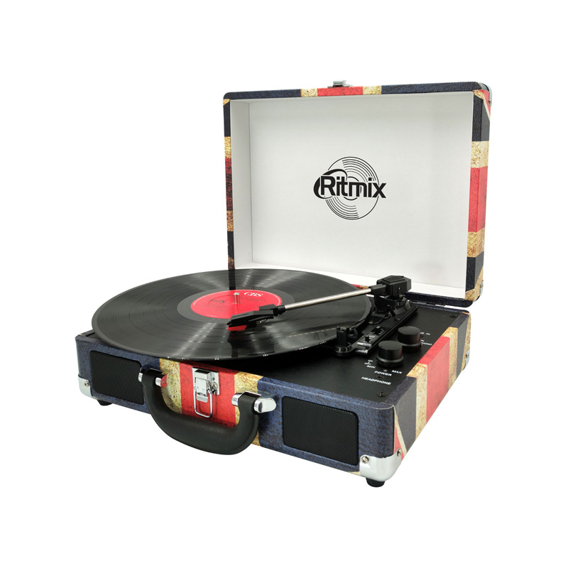 фото Проигрыватель ritmix lp-120b uk flag