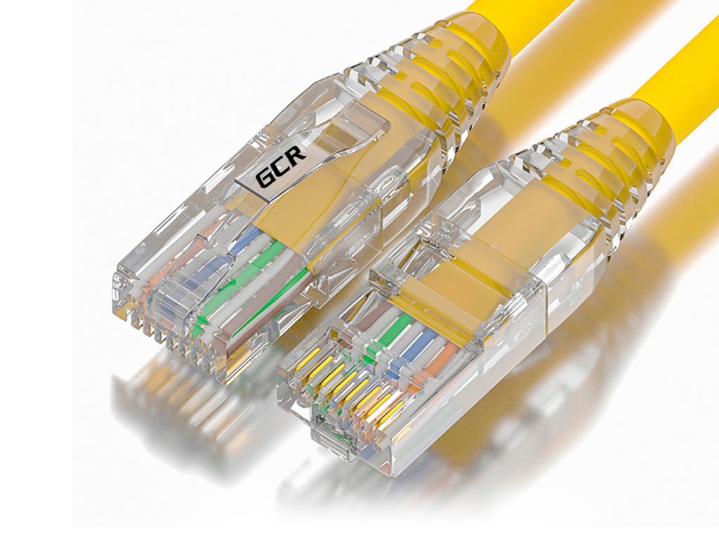 Сетевой кабель GCR UTP cat.5e RJ45 T568B 3.0m GCR-52667