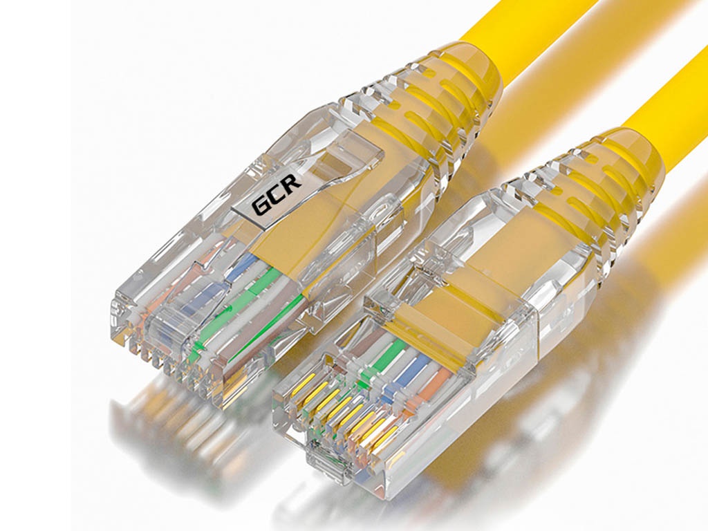 фото Сетевой кабель gcr utp cat.5e rj45 t568b 2.0m gcr-52666