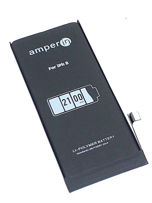 Аккумулятор Vbparts Amperin для APPLE iPhone 8 3.82V 2100mAh 076839 аккумулятор vbparts для apple iphone x 3 81v 10 35wh 061277