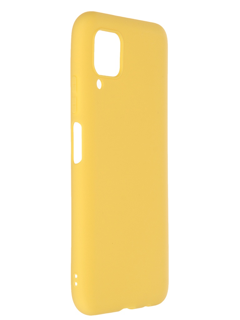 фото Чехол neypo для huawei p40 lite soft matte silicone yellow nst17143