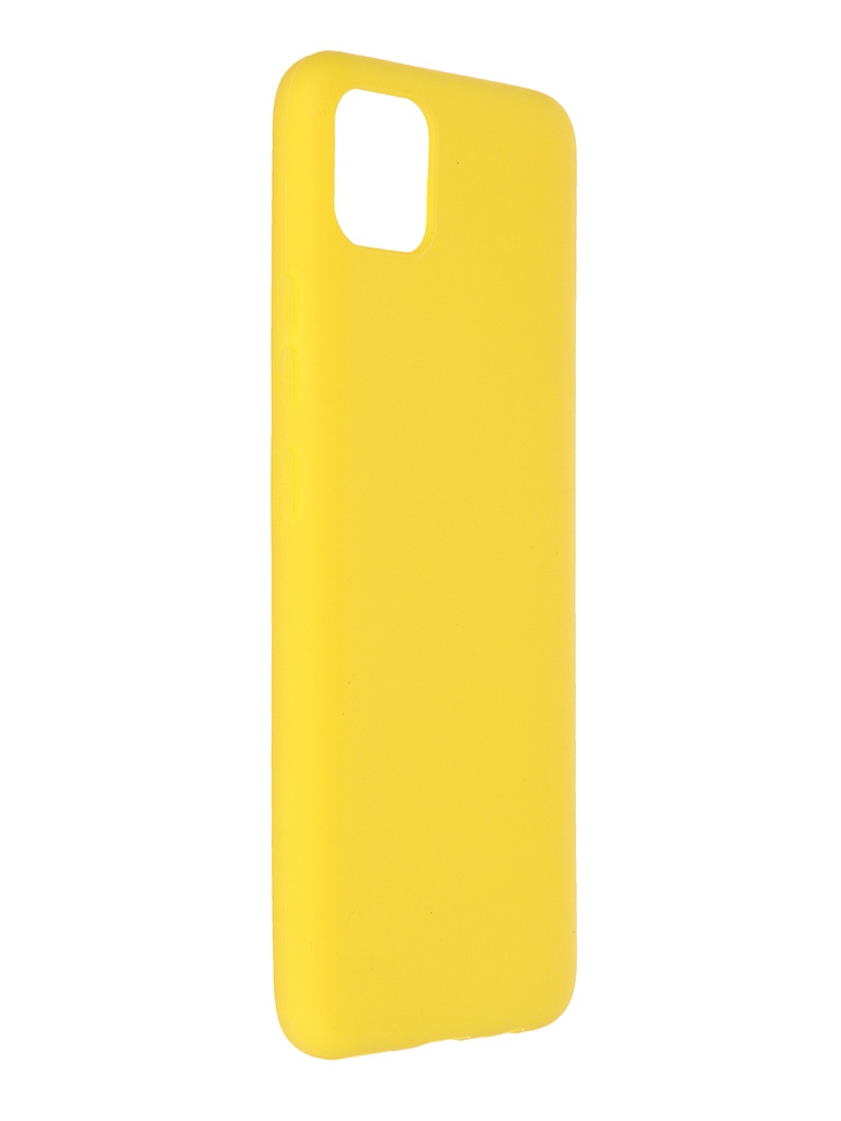 фото Чехол neypo для realme c11 soft matte silicone yellow nst18927