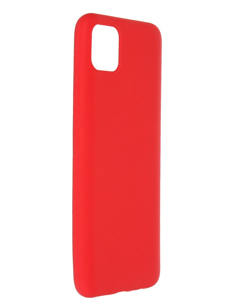 фото Чехол neypo для realme c11 soft matte silicone red nst18929