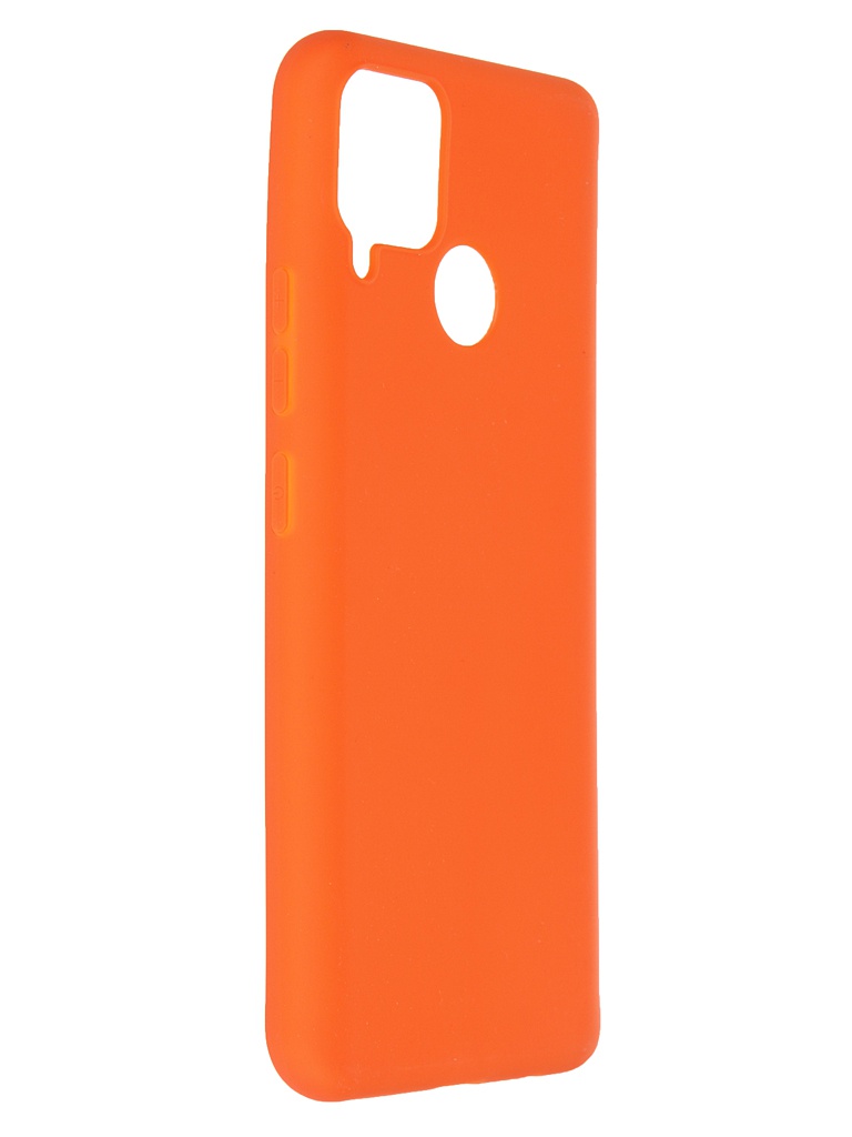Чехол Neypo для Realme C15 Soft Matte Silicone Orange NST18937