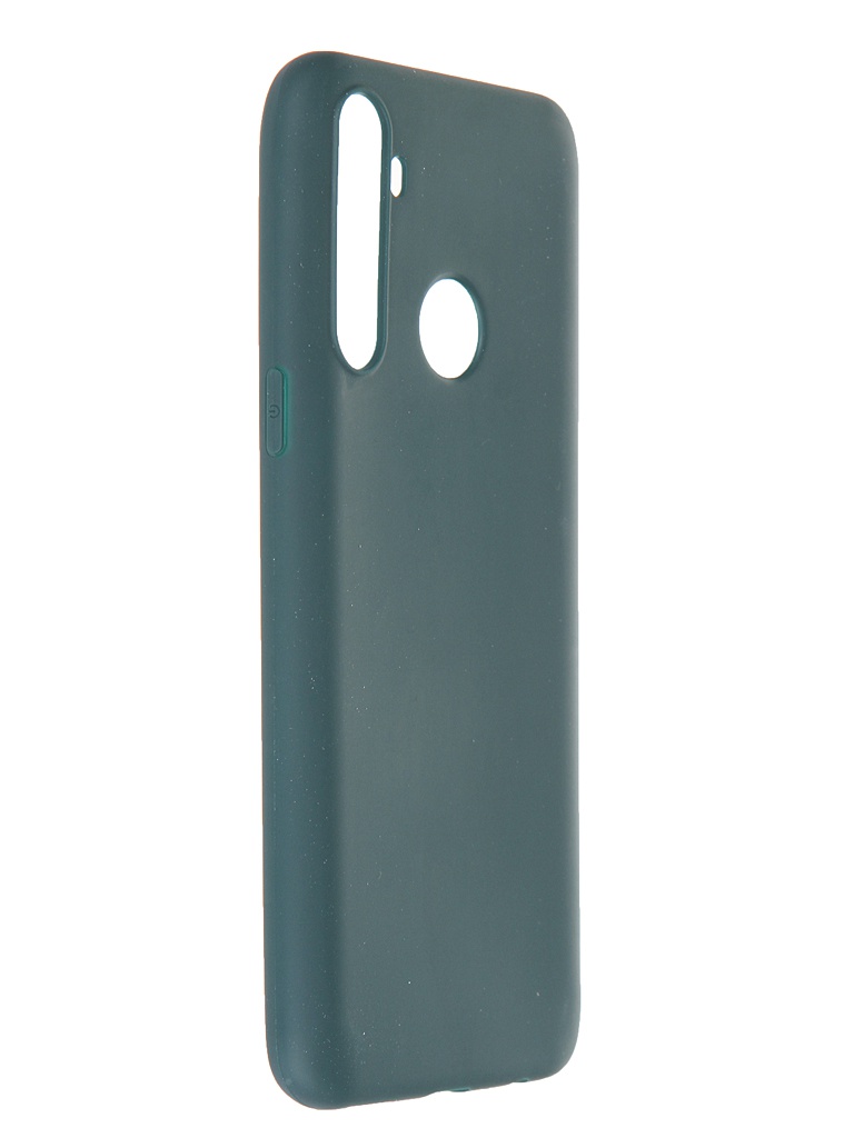 фото Чехол neypo для realme c3 / 5 / 6i soft matte silicone green nst18941