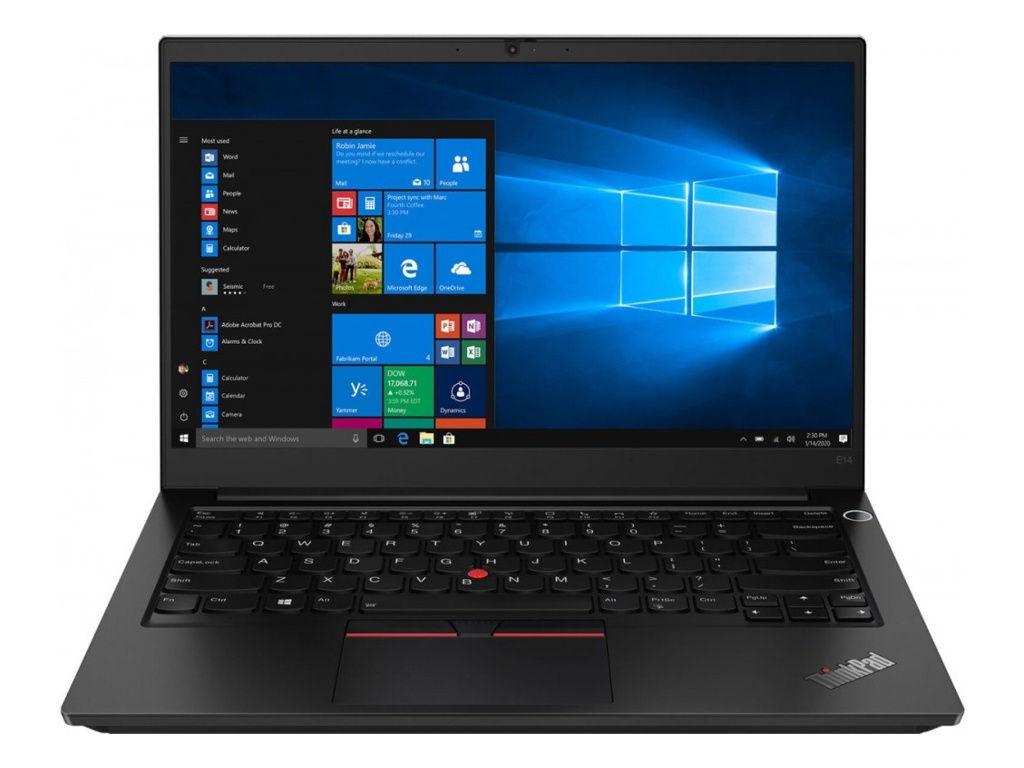 фото Ноутбук lenovo thinkpad e14 gen 2 20ta002ert (intel core i5-1135g7 2.4ghz/16384mb/256gb ssd/intel iris xe graphics/wi-fi/cam/14/1920x1080/no os)