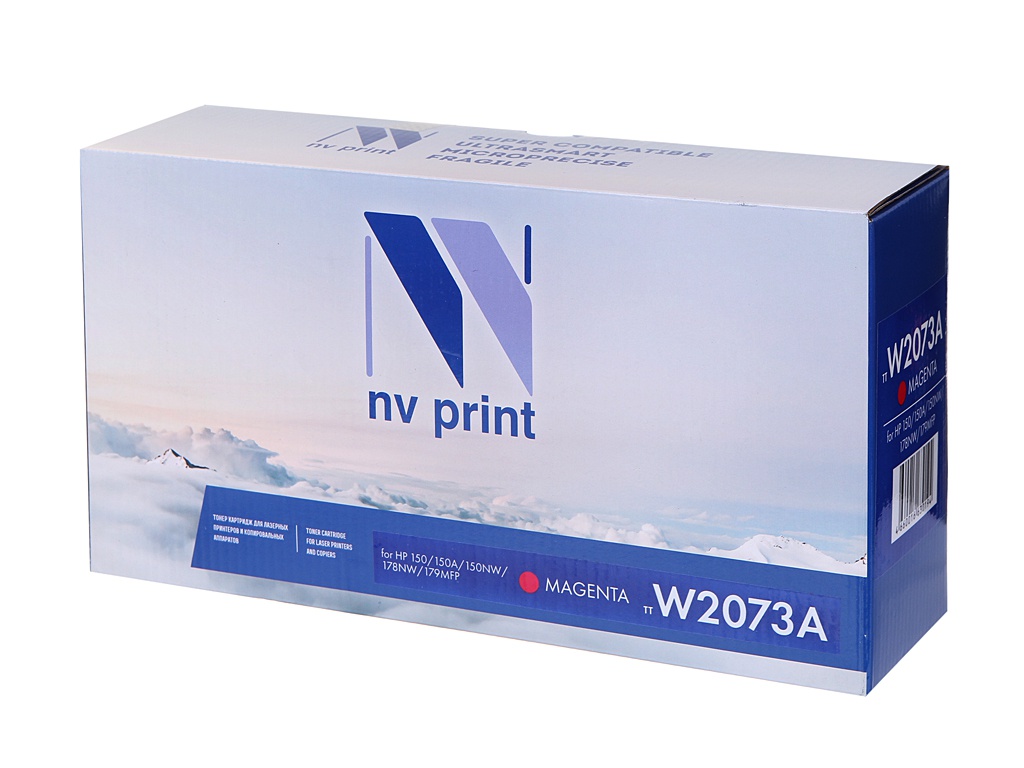Картридж NV Print NV-W2073A Magenta для HP 150/150A/150NW/178NW/179MFP 700k картридж hp 117a w2073a magenta для color laser 150 150nw 178nw mfp 179fnw
