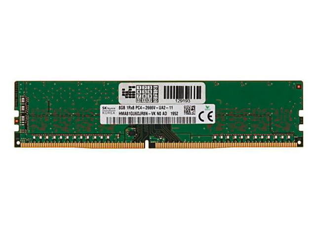 фото Модуль памяти hynix ddr4 dimm 2666mhz pc4-21300 cl19 - 8gb hma81gu6djr8n-vkn0