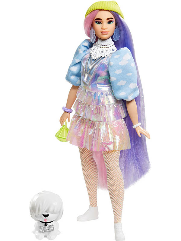 

Кукла Mattel Barbie Экстра в шапочке GVR05, Экстра в шапочке