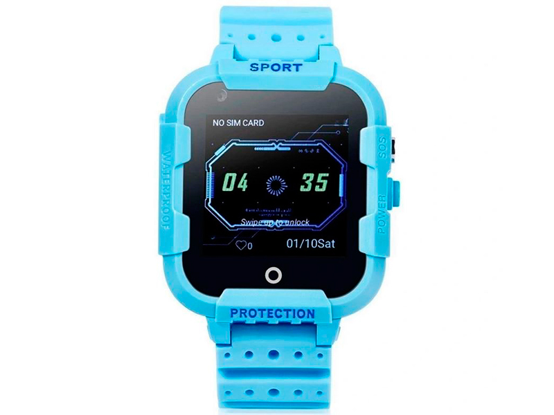 фото Sbw sport 4g light blue sbw (smart baby watch)