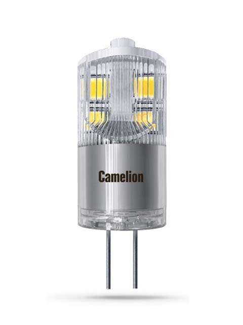 фото Лампочка camelion g4 3w 220v 4500k 255lm led3-g4-jd-nf/845/g4 13863