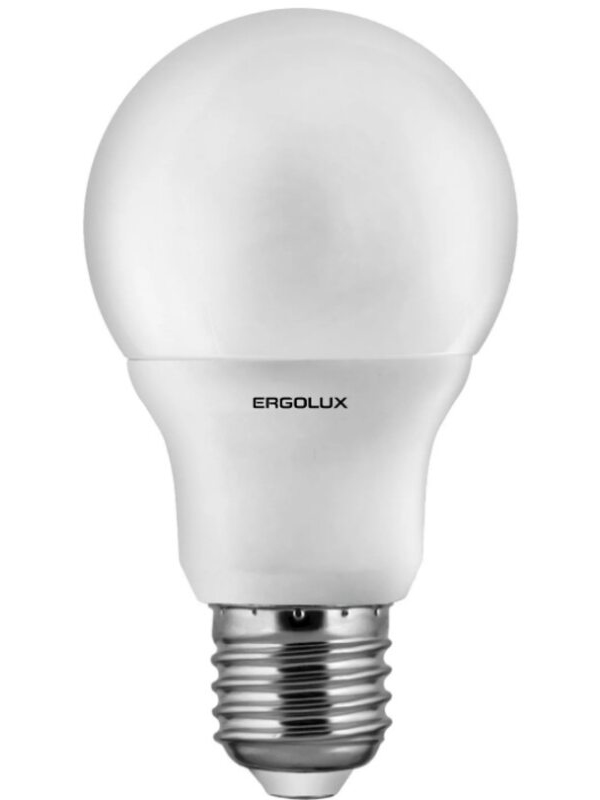 Лампочка Ergolux E27 15W 220V 3000K 1425Lm LED-A60-15W-E27-3K 14308 лампочка эра a60 15w 840 e27 r