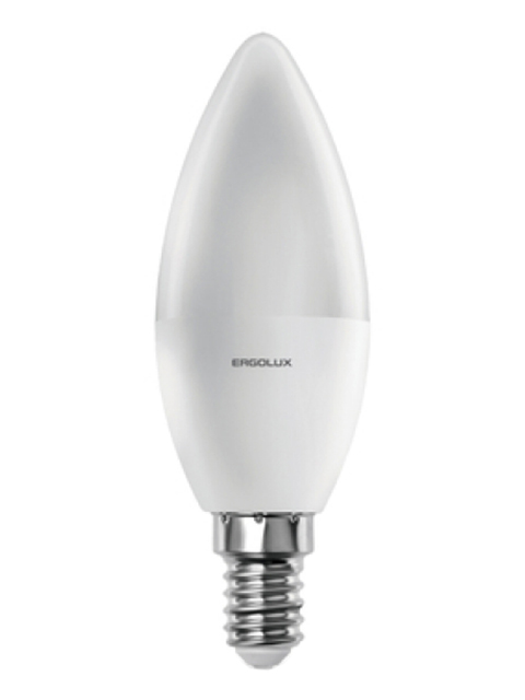 Лампочка Ergolux E14 11W 220V 6500K 1070Lm LED-C35-11W-E14-6K 13620