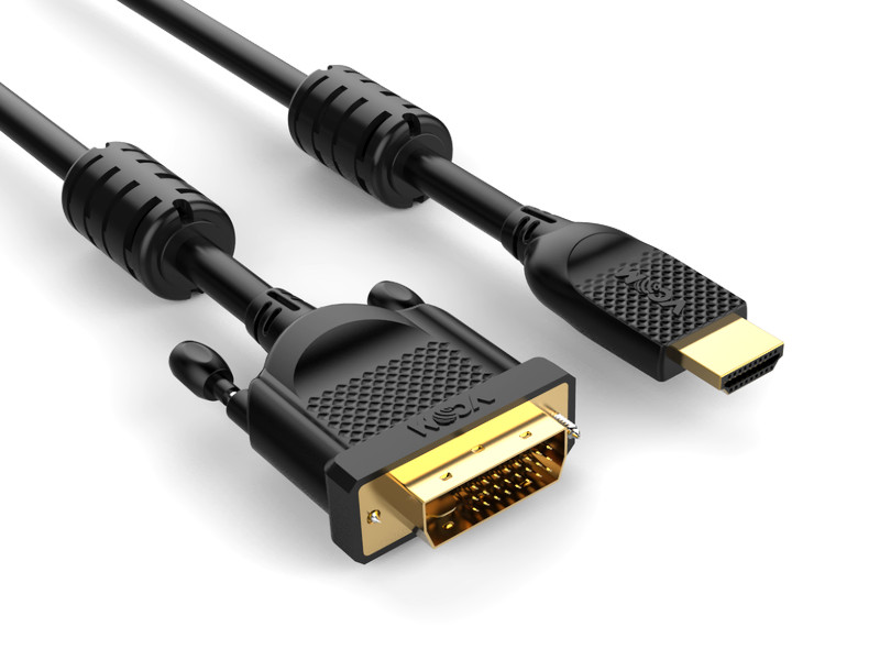 фото Аксессуар vcom hdmi am - dvi m 1.8m cg484gd-1.8m