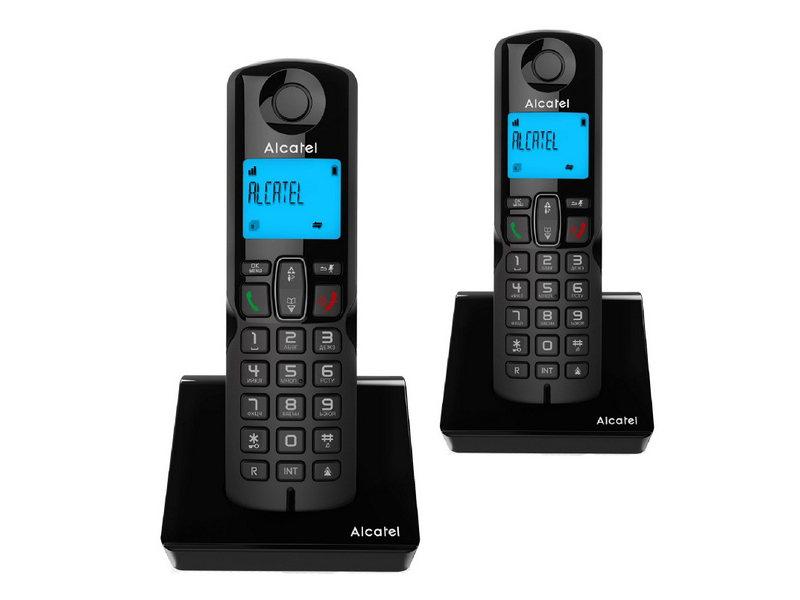 Радиотелефон Alcatel S230 Duo Black чехол mypads pettorale для alcatel 3v 5099d