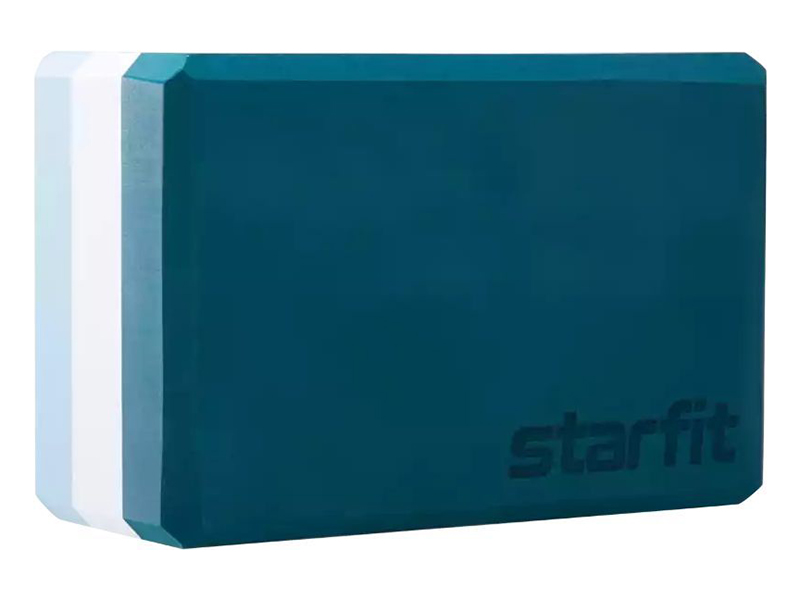Блок для йоги Starfit YB-201 Emerald Rainbow УТ-00016906
