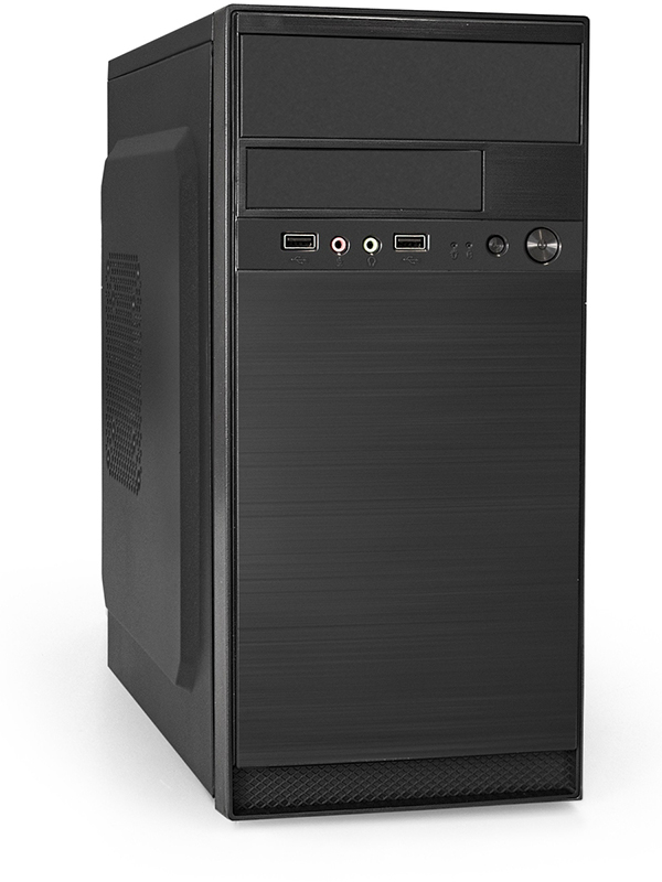 

Корпус ExeGate Minitower QA-408-600W-12 Black 600W EX265194RUS, QA-408-600W-12