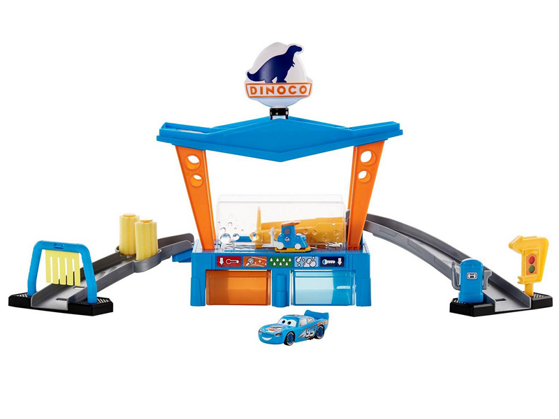 

Автотрек Mattel Cars Диноко автомойка GTK91, Диноко автомойка
