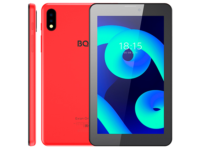 фото Планшет bq 7055l exion one red (unisoc sc9863a 1.6 ghz/2048mb/32gb/wi-fi/bluetooth/lte/gps/cam/7.0/1024x600/android)