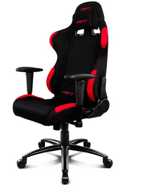 фото Компьютерное кресло drift dr100 fabric black red