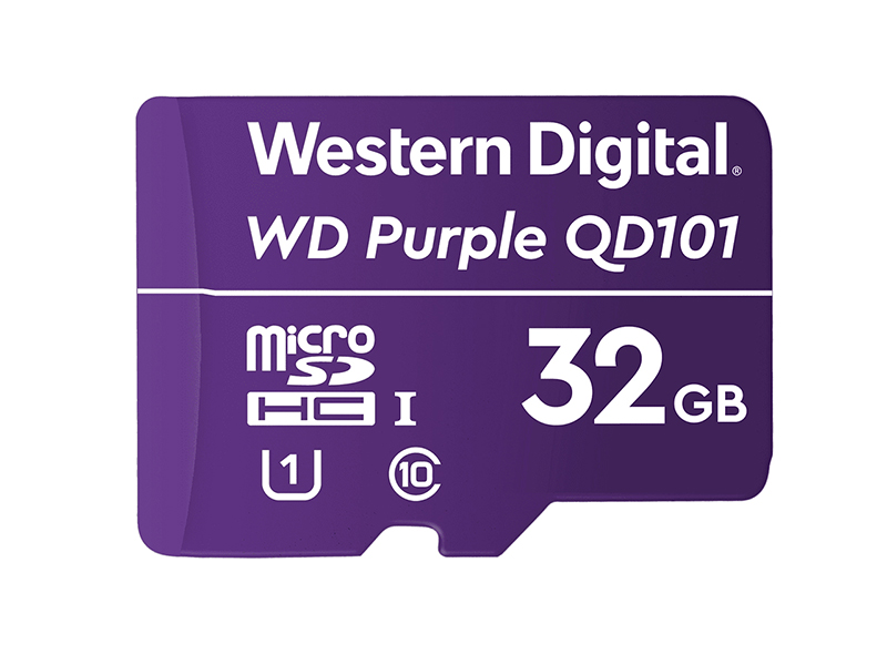 Zakazat.ru: Карта памяти 32Gb - Western Digital Purple MicroSDHC Class 10 UHS-I WDD032G1P0C