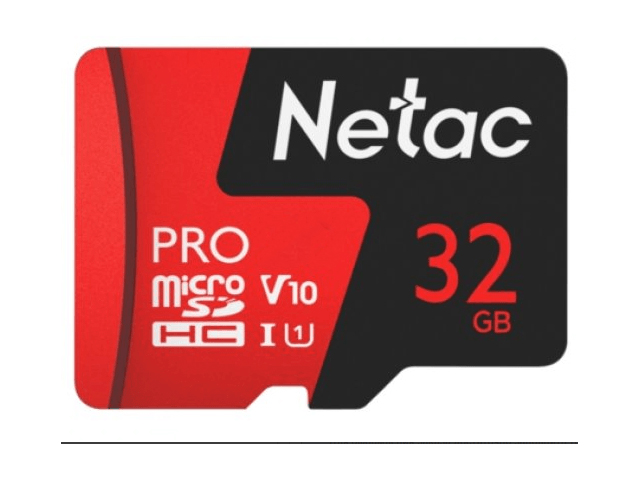 

Карта памяти 32Gb - Netac P500 Extreme Pro MicroSDHC Class 10 A1 V10 NT02P500PRO-032G-S, NT02P500PRO-032G-S