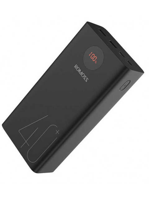 Внешний аккумулятор Romoss Power Bank PEA40 40000mAh внешний аккумулятор romoss pea40 черный