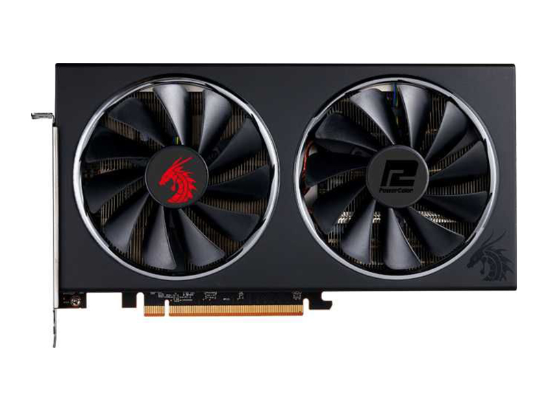 фото Видеокарта powercolor amd radeon rx 5700 1750mhz pci-e 8192mb 14000mhz 256 bit 3xdp hdmi axrx 5700 8gbd6-3dhr/oc