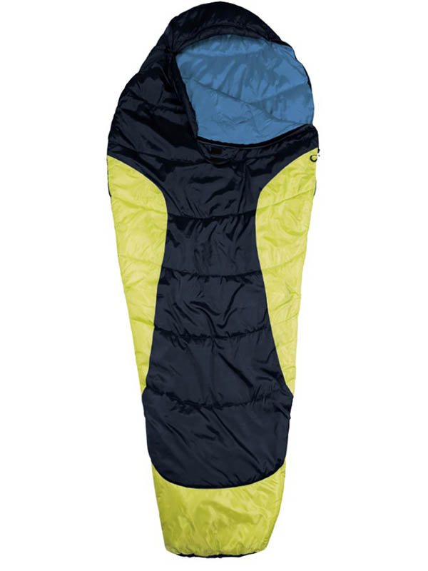 фото Cпальный мешок ace camp terrain mummy правый blue-yellow 3974