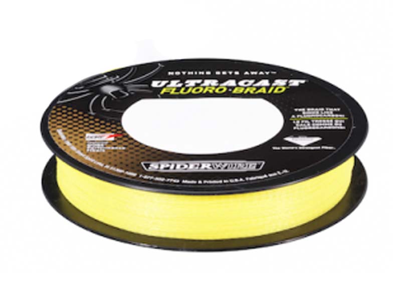 Леска Spiderwire Ultra Cast Fluorobraid 0.12mm 110m Yellow 1258771