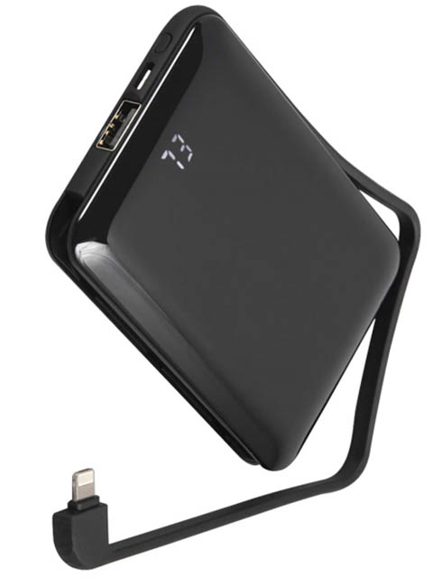 фото Внешний аккумулятор usams power bank us-cd107 pb40 8000mah black 8kcd10701