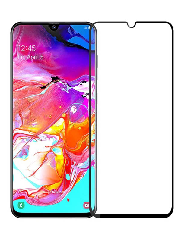 фото Защитное стекло mietubl для samsung galaxy a70 / a70s 2.5d full glue black m-637351