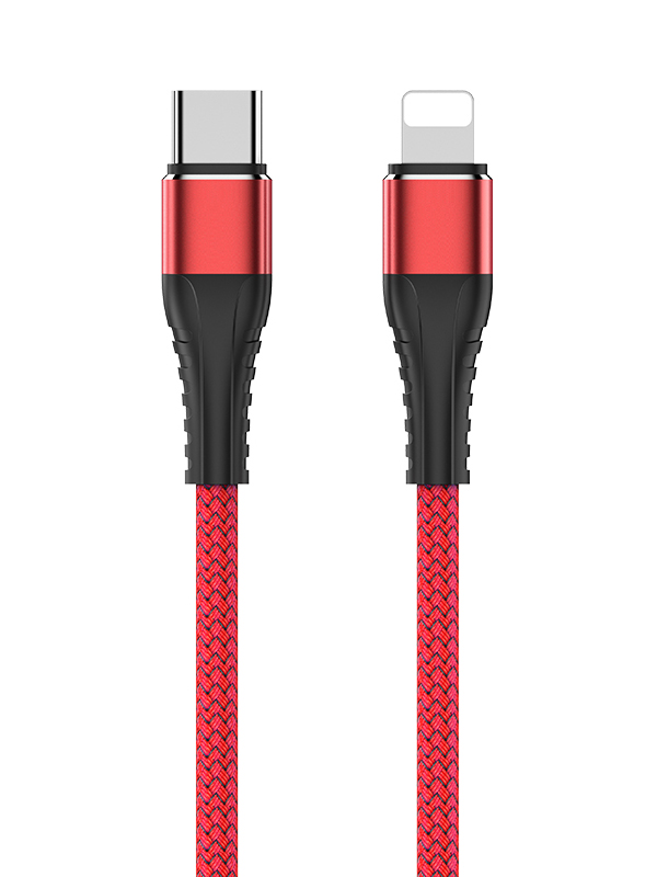 Аксессуар Jellico IP-190 USB - Lightning 1m Red