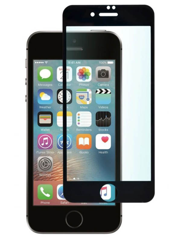 фото Защитное стекло mietubl для apple iphone se2 2020 super d full glue black m-839222